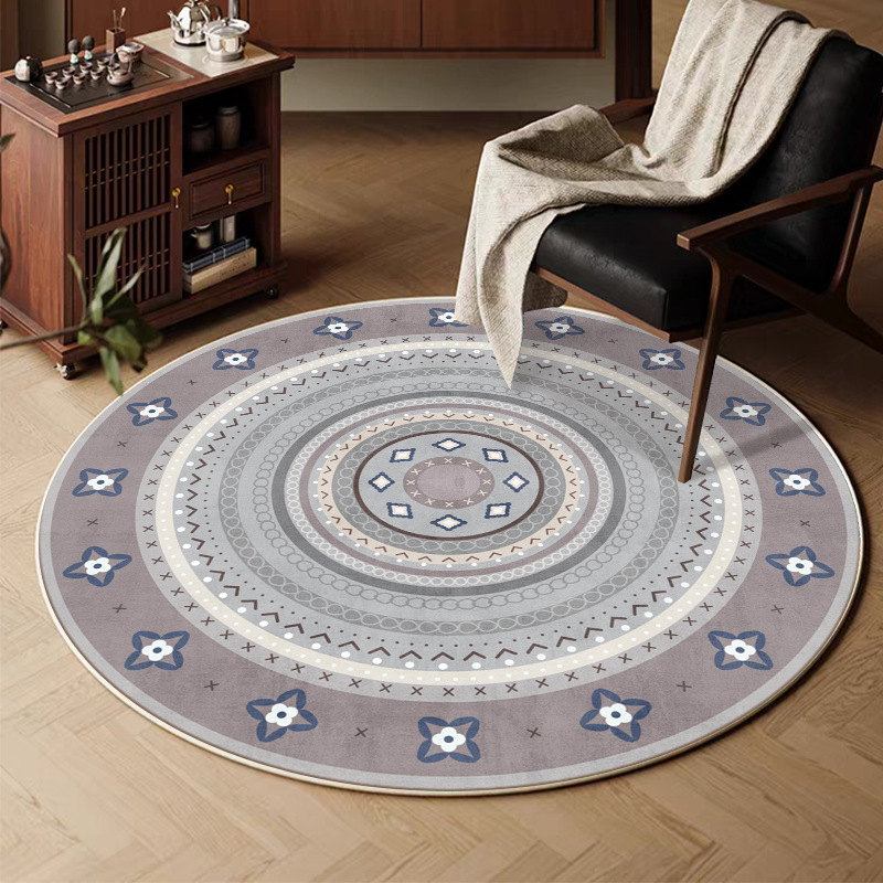 Alfombra de cachemira retro transfronteriza sala de estar sofá mantas de mesa de té mantas domésticas resistentes a la suciedad y al desgaste mantas de cama de dormitorio