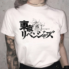 Tokyo revengres東京復仇者聯盟印花t恤女短袖外貿跨境wish/ebay