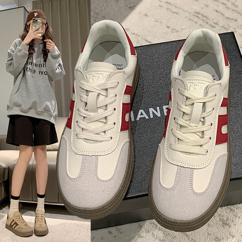 2024 Frühjahr neue Sport- und Freizeitschuhe, bequeme Studenten-Einzelschuhe_voghion.com