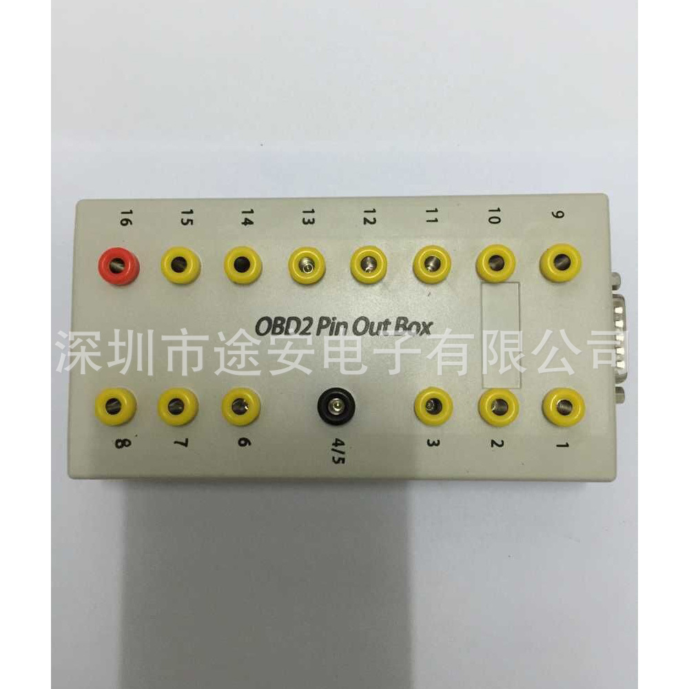 OBD2 Pin Out Box Breakout Box MB Sprinter 汽车诊断线盒