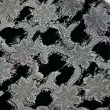 2025秋冬人丝雪尼尔金属丝提花面料窗帘西装旗袍布料