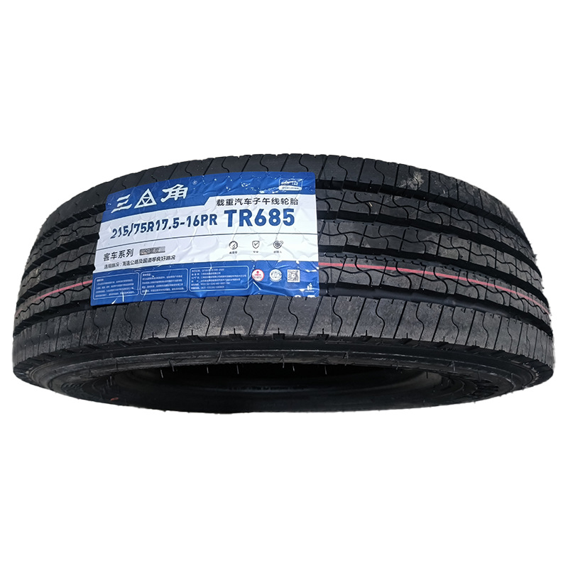 三角牌TR685花纹载重卡客车类轮胎215/75R17.5-16 卡客车轮胎现货