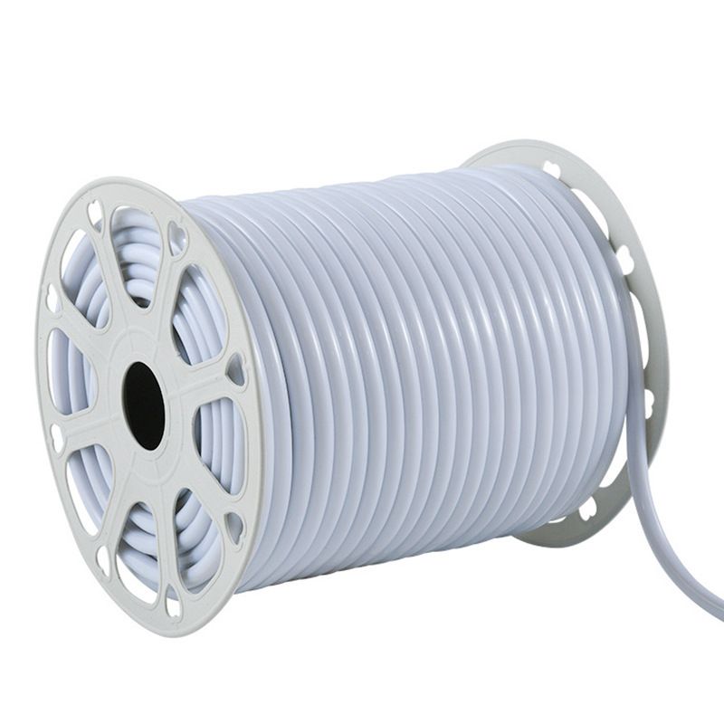 led柔性220V360度圆形发光灯带高亮120灯户外防水亮化广告霓虹灯|undefined