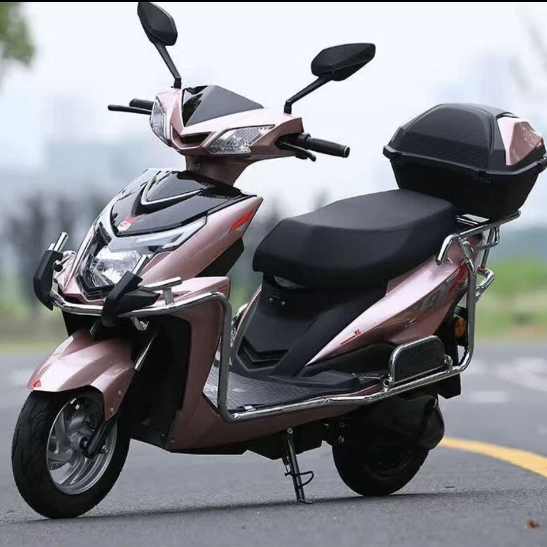 Электроскутер FY1200DT-5 черный 72V 40Ah