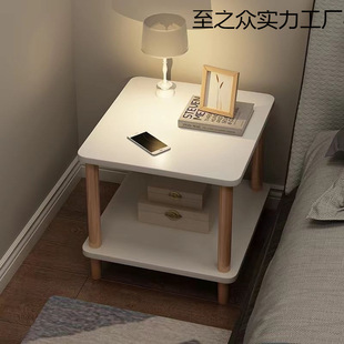 Bedside Table Bedside Modern Simple Table Rental House Sofa Coffee Table Bedroom Simple Small Storage Rack