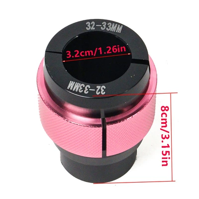 Off-Road Motorcycle Front Shock Absorber: Motorcycle Safety Supplies - 32-33mmpink