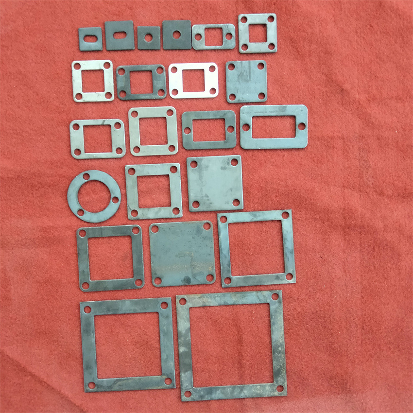 锌钢护栏底板道路护栏预埋件立柱预埋板护栏固定板实心空心底板