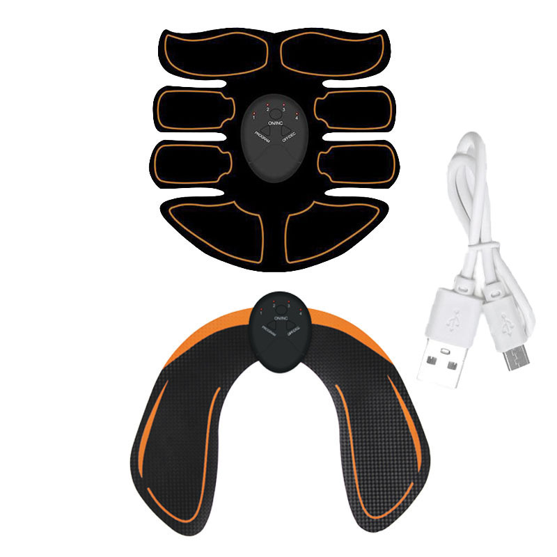 (배 8개 + 엉덩이 패치) 충전식 모델