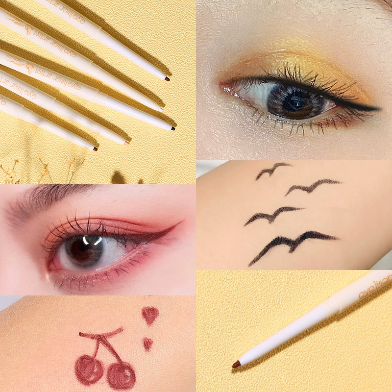  WODWOD art color eyeliner, waterproof, waterproof, dazzling, easy to put on makeup, small red book explosion, lying silkworm eyeliner rubber pen