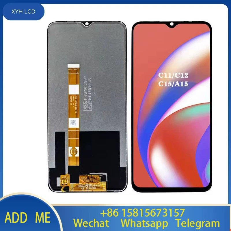 Совместимый с Oppo мобильный телефон, экран, realme, C11, 2020, C12, C15