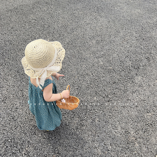 Children's beach summer thin sun hat