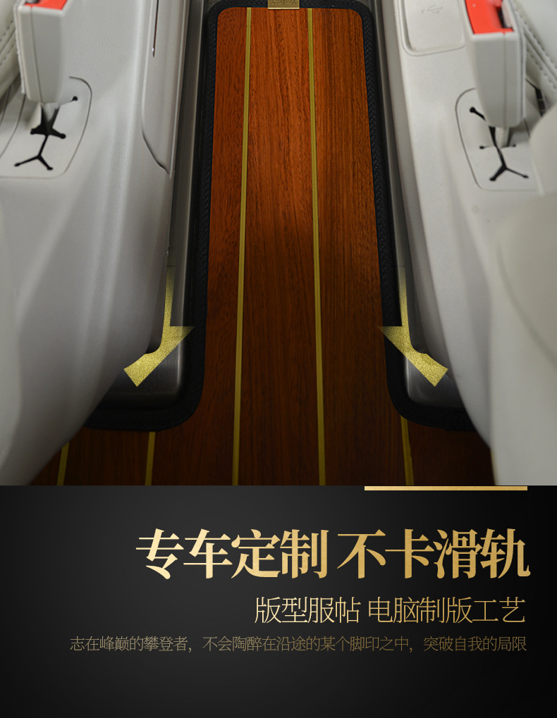 Jiangling Ford New Transit Special Floor Mats v362 Car Floor Rubber Anti-wood Floor Pattern Waterproof Foot Mats