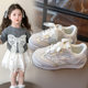 Girls' Sports Shoes Summer Princess Single Mesh Shoes 2025 Spring and Summer New Children's Shoes Breathable Girls Soft Sole Shoes