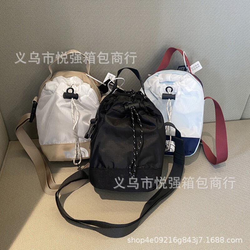 Women's Crossbody Bag Backpack Fashion Trendy Brand North Face Small Square Bag Pull Bag Handbag Casual Bag