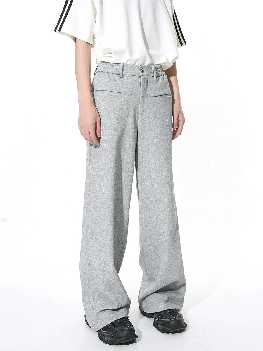 Mtlclothes ropa de Hombre | 2024 primavera nuevos deportes estilo casual media cremallera diseño suéter traje