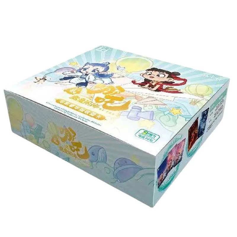 정품 [카드 수집 클럽 나타 2위안 영화 디럭스 에디션] 20팩 풀박스