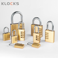 税関ロック真鍮ミニバッグ 3 輪 4 輪湾曲パスワードロック荷物ロッカーホイール小型パスワード南京錠
