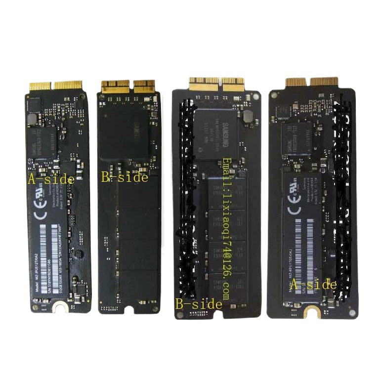 Переходная плата NVMe PCIe M.2 для SSD установки в модели MacBook Air 2013/2014 (A1465 A1466)