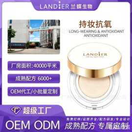 持妆抗氧气垫隔离霜oem贴牌定制 轻薄透气遮瑕bb霜化妆品代加工厂