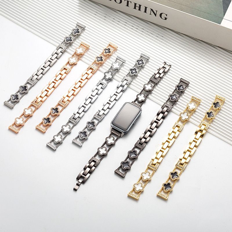 Suitable for Huawei 10 Watch with New Four-Leaf Clover Watchgt Smart Watch Watch5Pro Women's Watch Bracelet Series