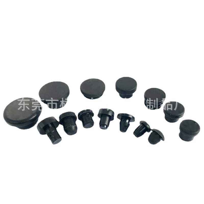 Фабрика в наличии оптовая продажа Т-образная силиконовая Заглушка с пряжкой, Пыленепроницаемая Водонепроницаемая Заглушка с отверстием для заглушки, термостойкая цилиндрическая сплошная заглушка