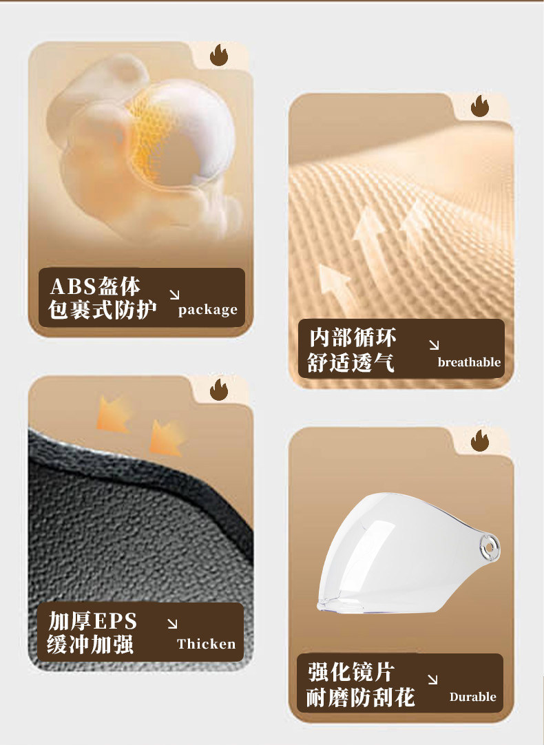 National Standard 3C Certified New Electric Vehicle Helmet, Suitable for Men and Women in All Seasons, Winter Warm Electric Motorcycle Safety Helmet