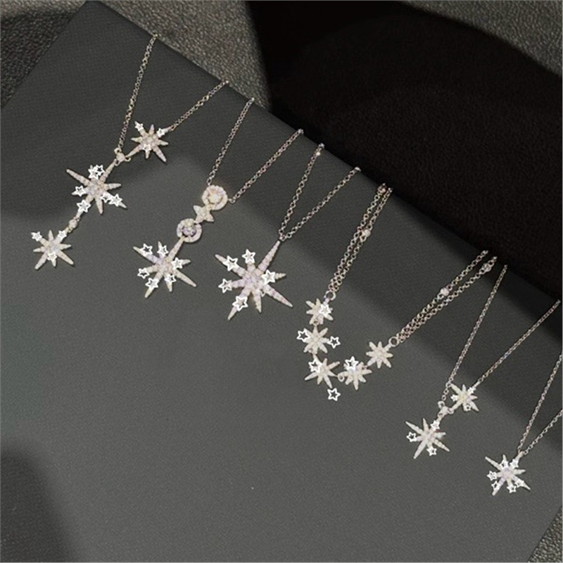 A-brand hexagram butterfly pig nose slim waist light luxury internet celebrity necklace, gift for girlfriend, Douyin cross-border dropshipping A-brand hexagram butterfly pig nose slim waist light luxury internet celebrity necklace, gift for girlfriend, Douyin cross-border dropshipping