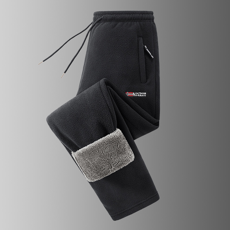 New Arrival: Men's Fleece-Lined Pants, Warm Winter Outdoor Couple Casual Sports Pants