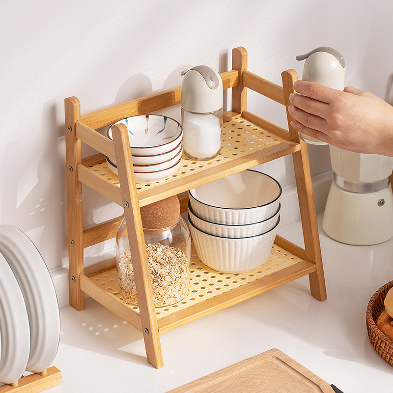 キッチンカウンター調味料ラック収納ラック用品オーガナイザー多層多機能収納キャビネットキャビネットアーティファクト|undefined