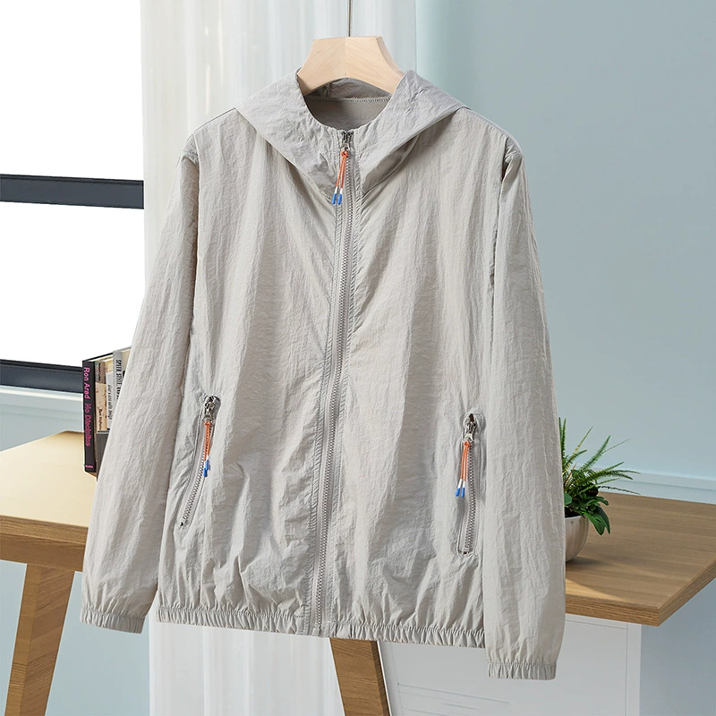 Однотонная кожаная одежда больших размеров для мужчин и женщин, одежда для защиты от солнца, модная повседневная одежда для рыбалки на открытом воздухе, спортивная быстросохнущая одежда, модная одежда