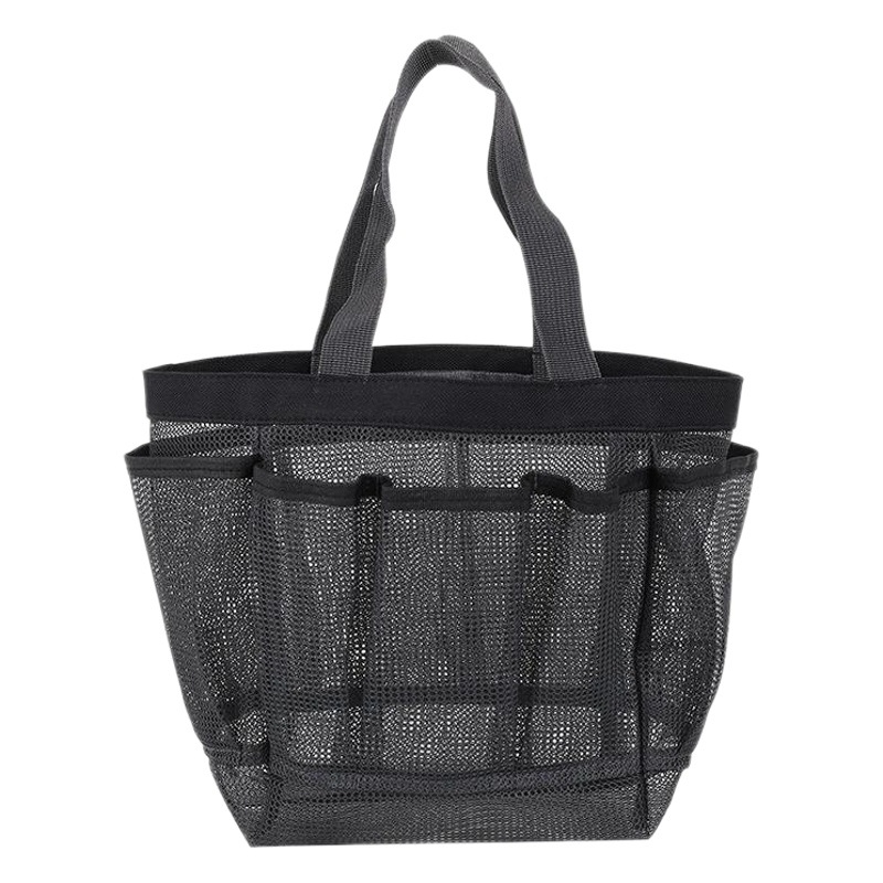 Cesta de baño Portátil Bolsa de baño plegable malla fitness natación bolsa de almacenamiento de gran capacidad Portátil Bolsa de playa