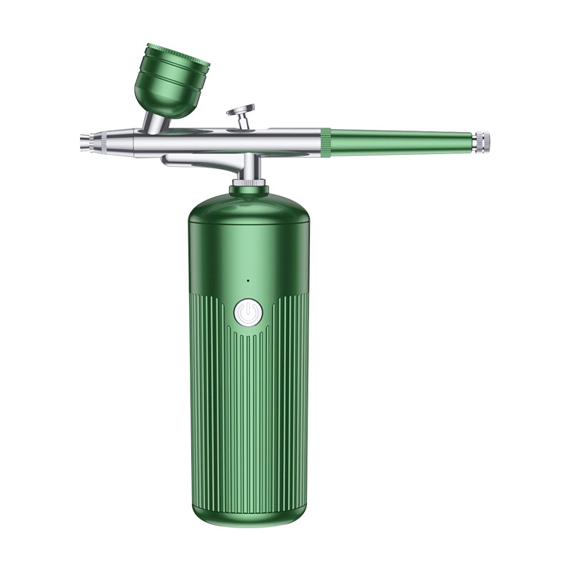 跨境亚马逊纹身美甲模型上色蛋糕上色喷笔补水美容仪 喷枪套装