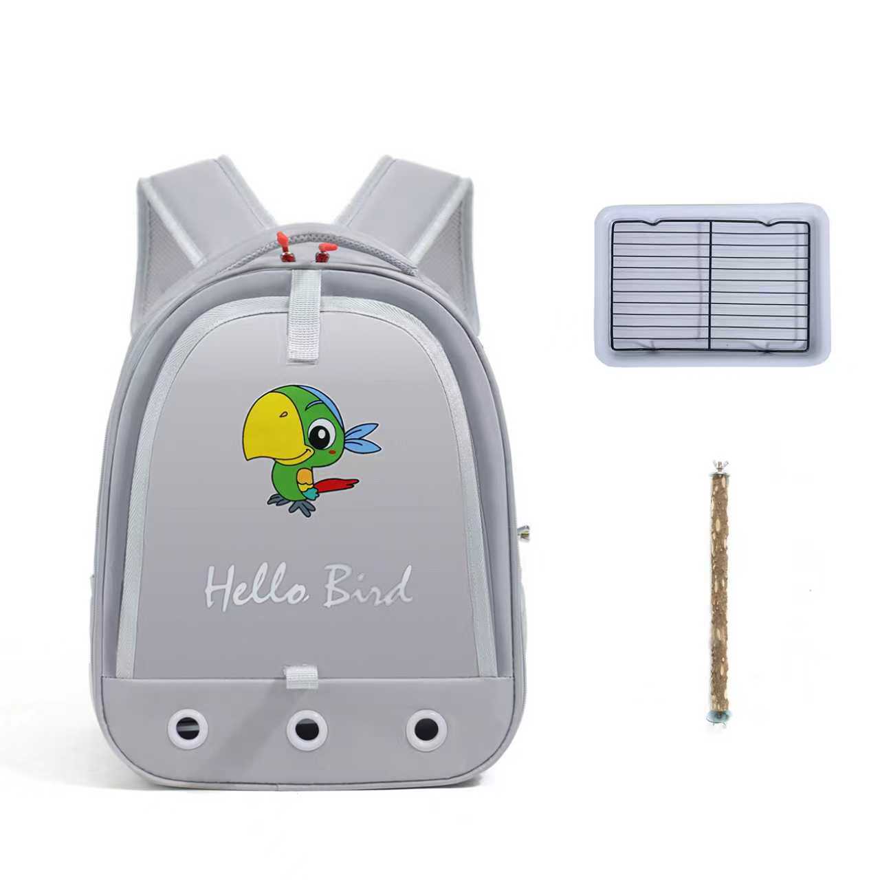 Bolsa de Transporte para Pájaros Little Sun, Jaula Portátil de Doble Hombro, Plegable y Transpirable para Palomas y Aves, para Uso en Exteriores