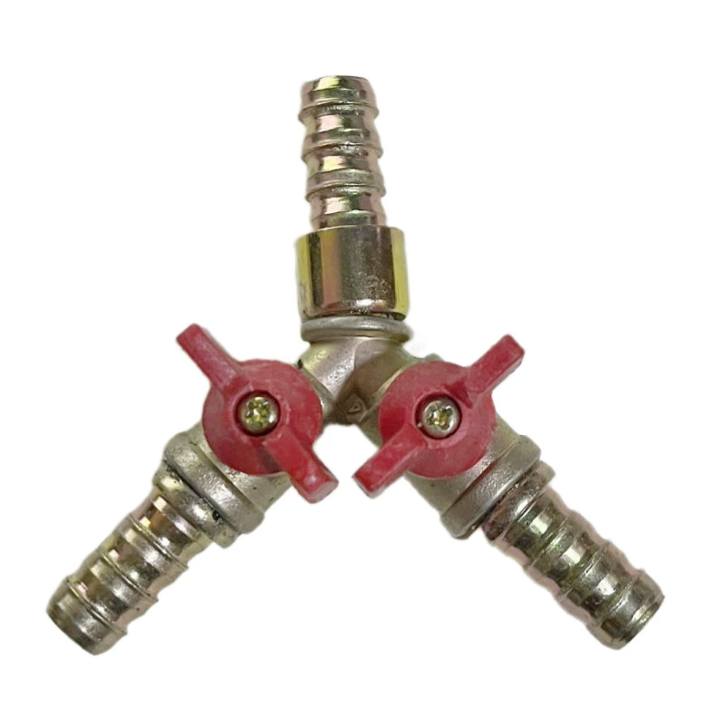 Газовая труба тройник клапана шарнир с переключателем клапана шарнир природного газа тройник газовая труба шарнир вилка