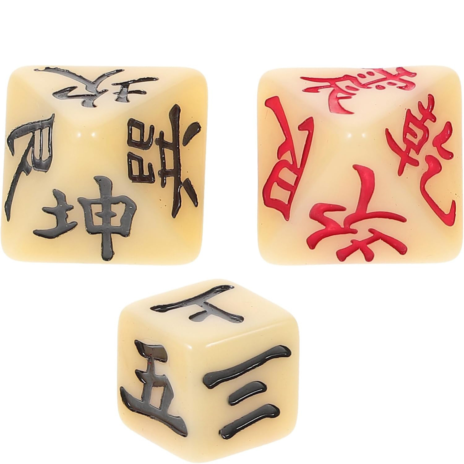 Dice Zhuge Gan Kun Plum Blossom Multi-faceted Dice 8-sided Dice Table Game Accessories 3 sets