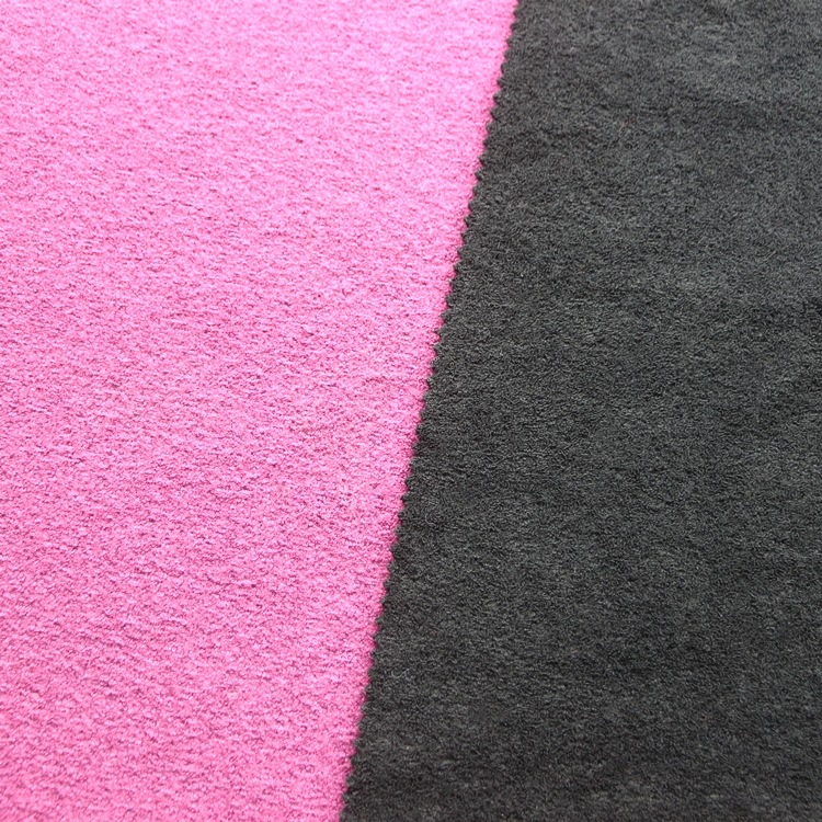 背刷毛巾布蚂蚁布针织纬编涤纶粘胶人棉单面绒TR蚂蚁绒布服装面料