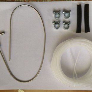 Plastic oil tube parking heater accessories White green length 4 m oil tube diesel heater accessories oil tube