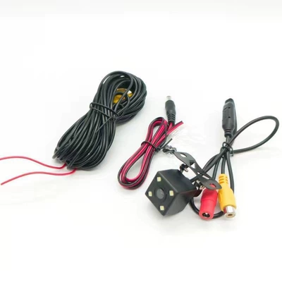 Car Reversing Image Camera, Vehicle camera - four-light-ultra-clear-night-vision-complete-set-6m-12v