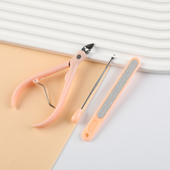 Michele Dead Skin Beauty Tool Set Ear Scoop Dead Skin Scissors Nail & Fingernail File Ear Scoop Three-Piece Set Wholesale
