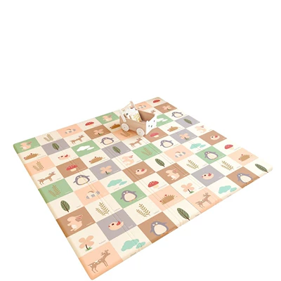 Avtomobil döşəmə paspasları – crawling mat folding double-sided