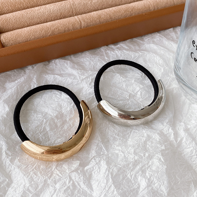 15g Weight Women's Simple Style Classic Style Color Block Metal Hair Tie