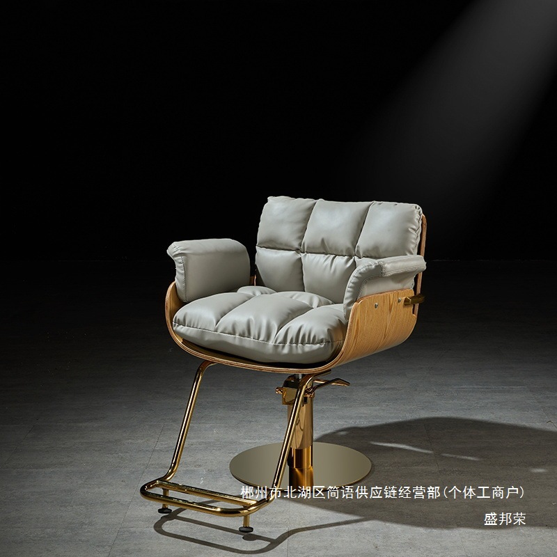 Fábrica directa silla de peluquería salón elevación silla de corte de pelo salón de peluquería image 2