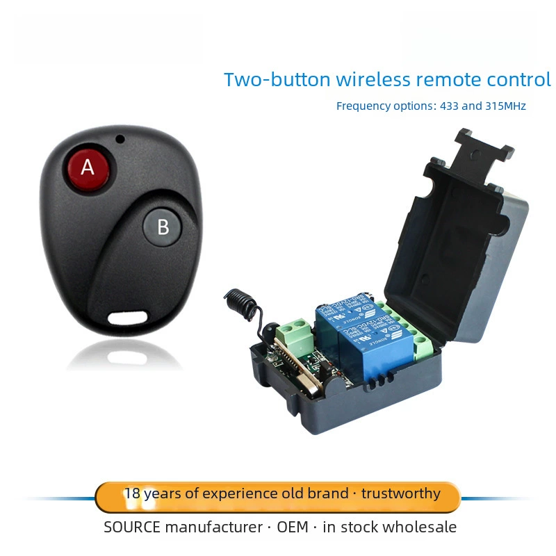 Teaching smart wireless switch key, engine, 12v, remote control