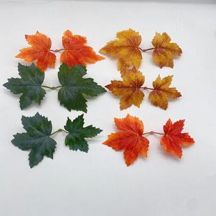 Wholesale imitation grape leaf Vine Bar Restaurant indoor imitation grape leaf handmade DIY decorative accessories