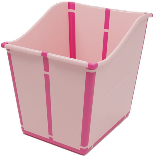 Folding bath bucket, children's portable baby bath bucket, household baby bath bucket, baby simple large bathtub
