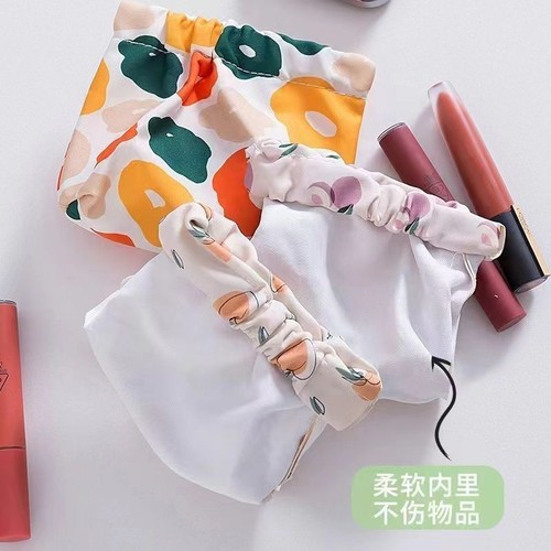 A1V-79 Spring Clip Bag/Storage Bag/Clip Bag Portable Red Mouth Red Data Cable Key