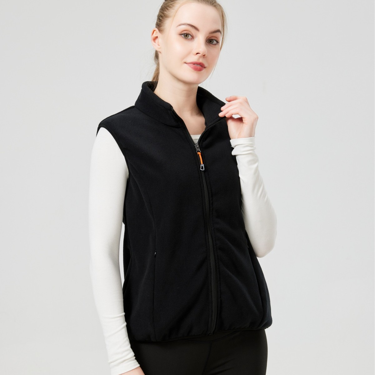 Cross-Border European Size Women's Fleece Vest, Cold-Proof and Warm, Amazon's Best-Selling Sports Trendy Thick Fleece