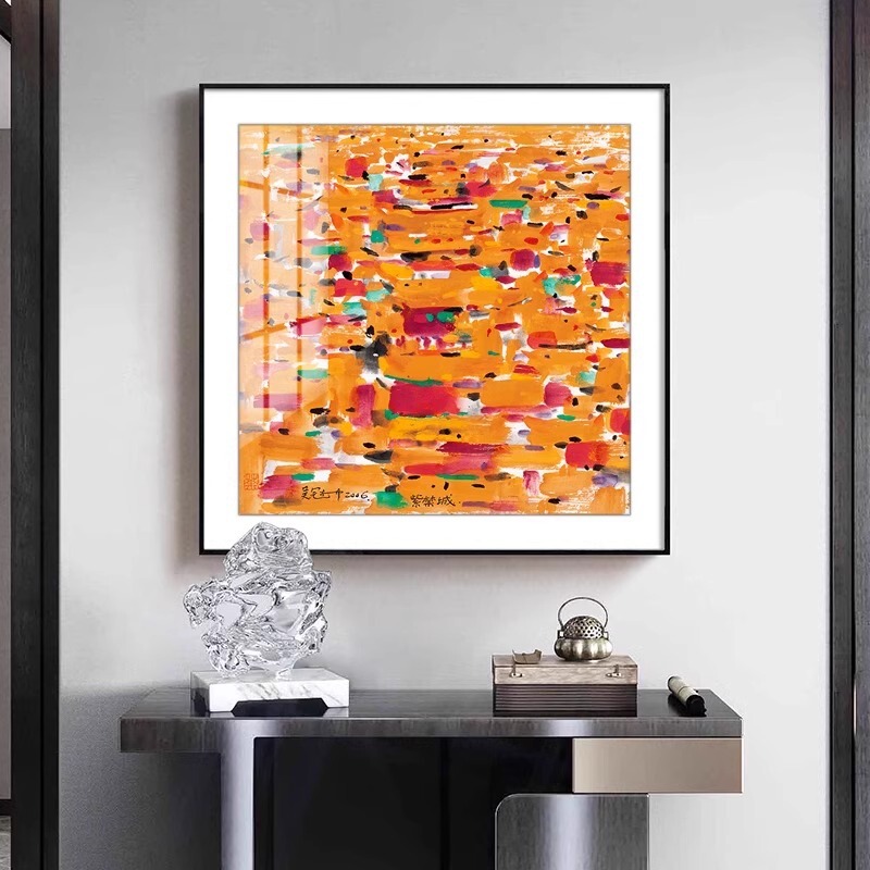 New Chinese Abstract Living Room Decorative Painting Ink Landscape Sofa Background Wall Hanging Painting Simple Dining Room Bedside Painting New Chinese Abstract Living Room Decorative Painting Ink Landscape Sofa Background Wall Hanging Painting Simple Dining Room Bedside Painting