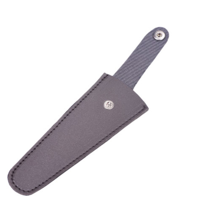 Fábrica al por mayor de tijeras de corte de pelo cubierta de tijeras de peluquería bolsa de almacenamiento tijeras de dientes planas tijeras de punta de cuero frange