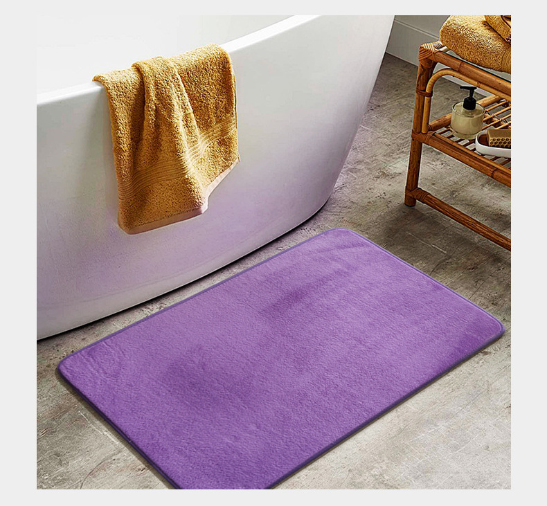 珊瑚绒地垫,门垫,脚垫,记忆棉地垫